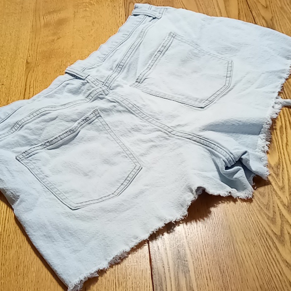 UNIVERSAL THREAD Jeans Shorts Womens 16 R BLUE Preowned HIGHEST RISE Denim Used - Picture 8 of 9
